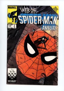 WEB OF SPIDER-MAN ANNUAL #2 MARVEL COMICS (1986)