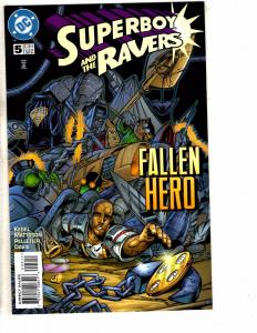 Lot Of 9 Superboy & The Ravers DC Comic Books # 1 2 4 5 6 7 8 9 10 Batman J214