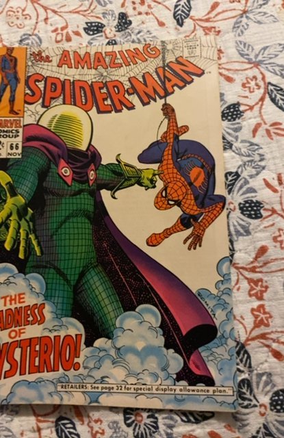 The Amazing Spider-Man #66 (1968)Mysterious app
