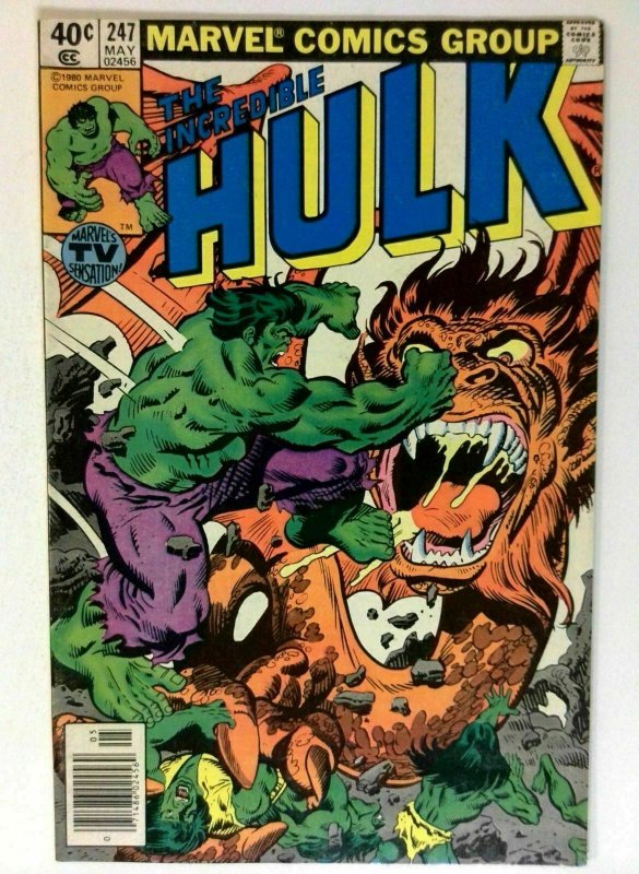 Incredible Hulk #247 VF Marvel Comic old High Grade 1980 issue | Comic ...