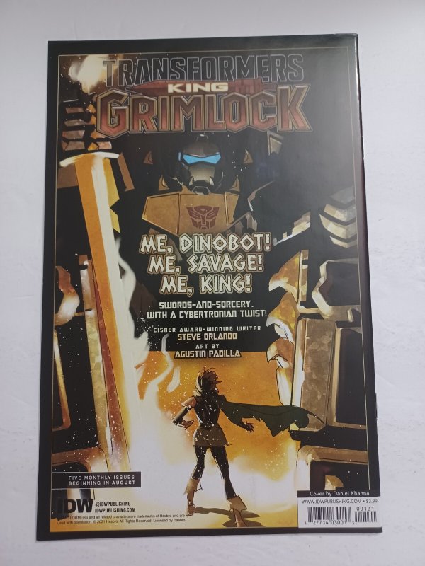 Transformers Shattered Glass #1 B Variant  - IDW - 2021 - NM