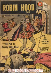 ROBIN HOOD TALES (1956 Series) #6 Good Comics Book