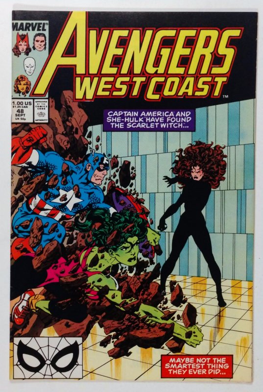 Avengers West Coast #48 (1989)