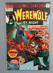 Werewolf by Night #28 FN Marvel 1975 Copy1 SN1