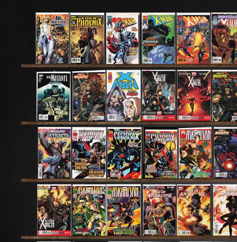 Huge Lot 140+ Comics with X-Man, The New Mutants, Excalibur & More!