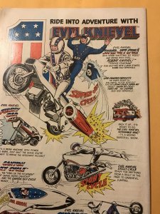 Kull the Destroyer #19 : Marvel 2/77 Fn; Evel Knievel cycle toy ad back cv.