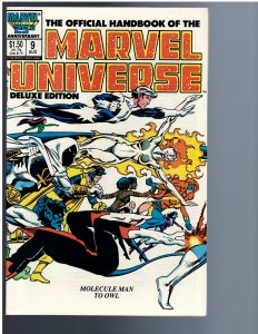 The Official Handbook of the Marvel Universe #9 (1986)