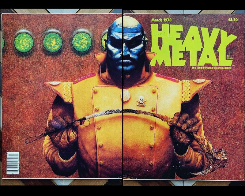 HEAVY METAL VOL. 1 #12 FN (HM 1978) Sharp! MOEBIUS, Corben, GRAY MORROW