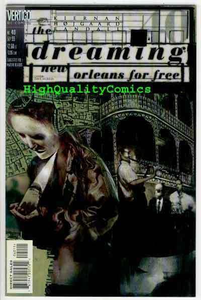 DREAMING #40, NM+, New Orleans, Vertigo, Dave McKean, more in store