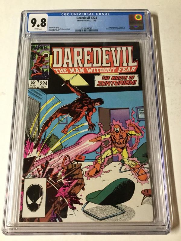 Daredevil 224 Cgc 9.8 White Pages