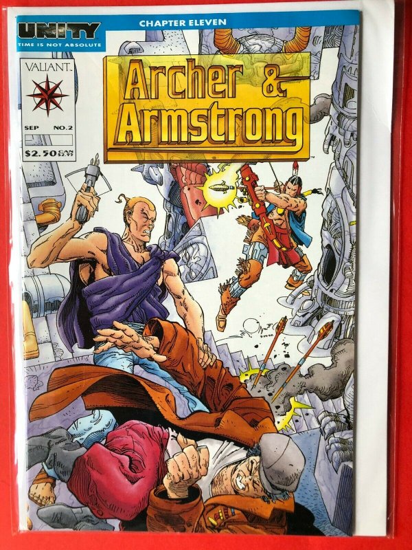 ARCHER & ARMSTRONG V1 #2 1990's VALIANT /  HIGH QUALITY