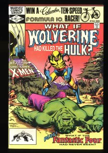 What If? #31 NM+ 9.6 Wolverine killed the Hulk!