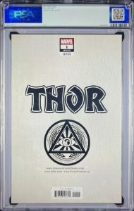 Thor #1 Third Print Virgin Cover (2020), PSA Graded 9.8