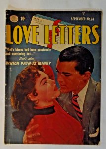 Love Letters (1949, Quality) #24gvg; Scarce