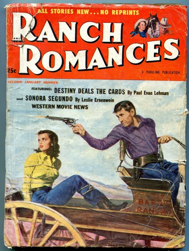 Ranch Romances January 2 1953- Western movies news-Pancho Villa