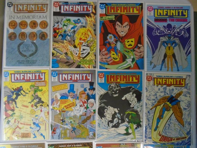 Infinity run #1-53 & Annual (1st series) missing: #10,13,18 8.0 VF (1984)