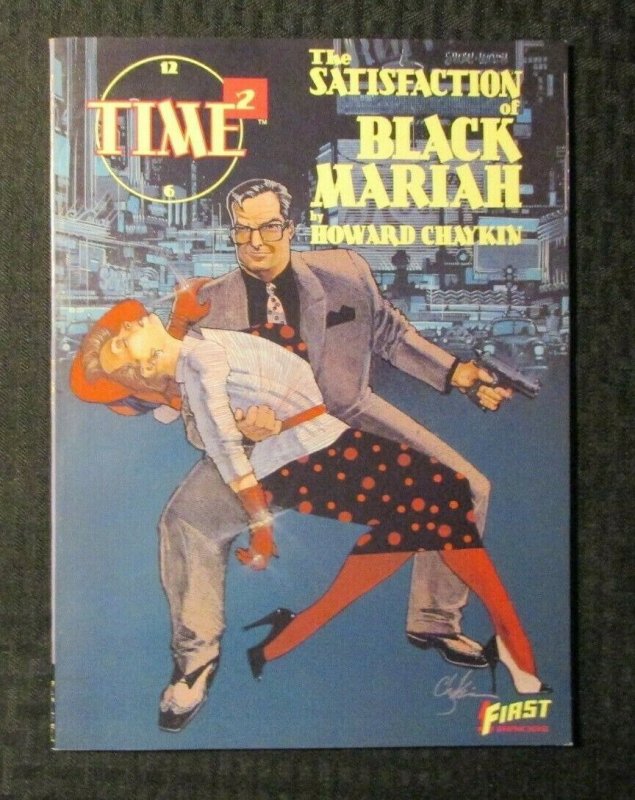 1987 THE SATISFACTION OF BLACK MARIAH by Howard Chaykin VF 8.0 SC 1st First
