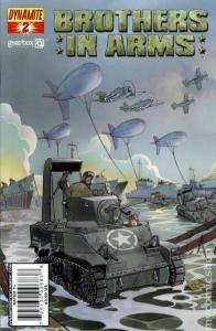 BROTHERS in ARMS #2, NM, WWII, War, Battle, 2008, more indies in store, Tanks