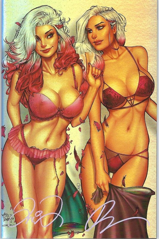 DeBalfo / Ryan Kincaid Who Did it Better Foil Virgin Variant Cover Signed 2X  NM 