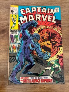 Captain Marvel # 16 FN Comic Book Cosmic Super-Hero Avengers Kree Skrull 15 J302