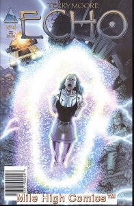 ECHO (2008 Series)  (ABSTRACT) (TERRY MOORE) #4 NEWSSTAND Very Fine Comics Book 