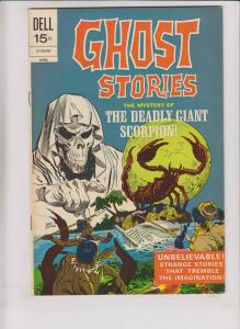 Ghost Stories #32 VF april 1972 - dell comics - deadly giant scorpion - horror