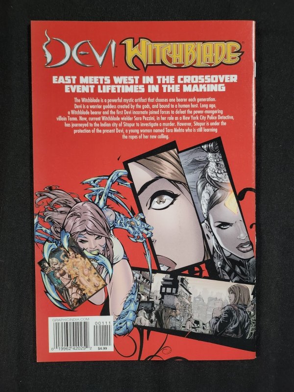 Devi/Witchblade 2PC Lot #1 - Eric Basaldua & Stjepan Šejić Covers (9.2ob) 2016