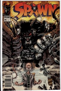 Spawn #38 Newsstand Edition (1995) Spawn [Key Issue]