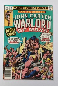 John Carter Warlord of Mars #6  (1977) VG/FN