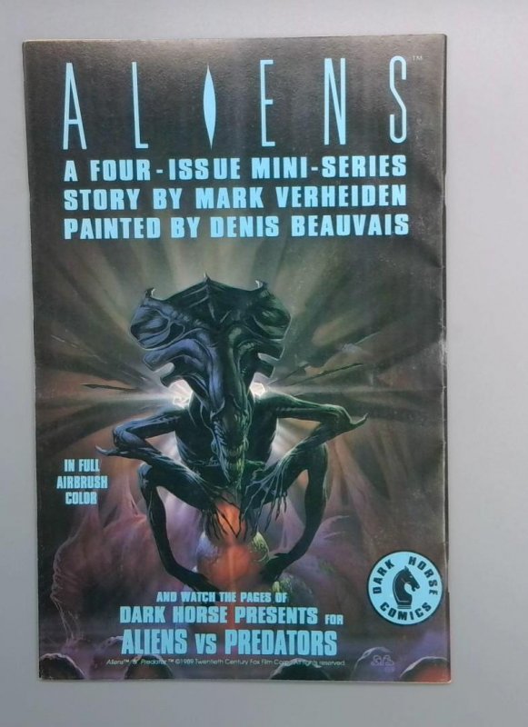 Dark Horse Presents #35, Predator Dark Horse, 1989