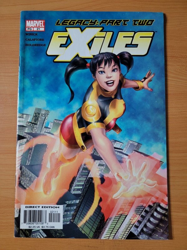 Exiles #21 Direct Market Edition ~ NEAR MINT NM ~ 2003 Marvel Comics