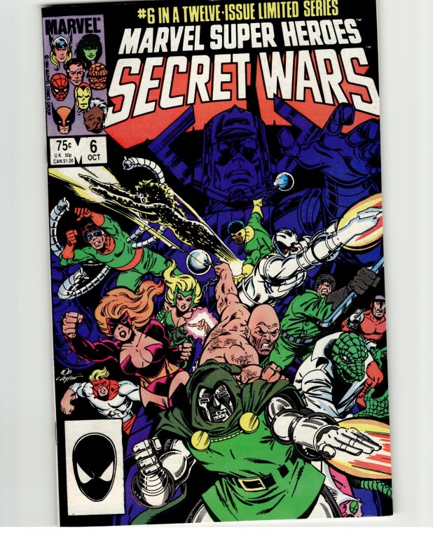 Marvel Super Heroes Secret Wars #6 (1984) [Key Issue]