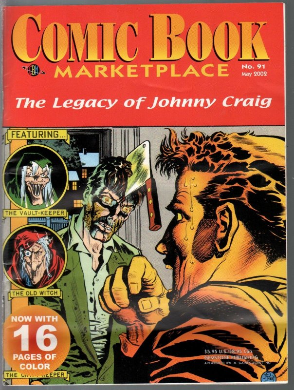 Comic Book Market Place #91 3/2002-Johnny Craig-EC comics-VF