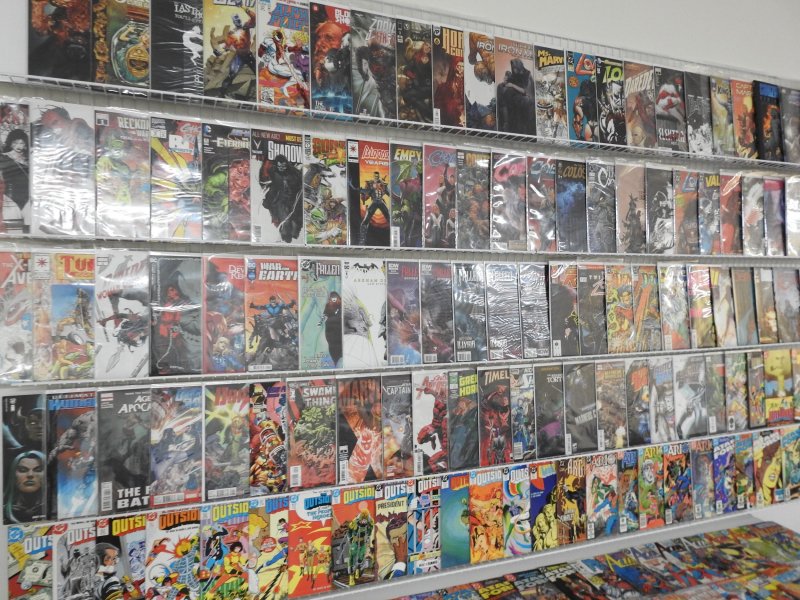 Huge Lot 160 Comics W/ Action Comics, Daredevil, Iron Man, +More! Avg VF- Cond!