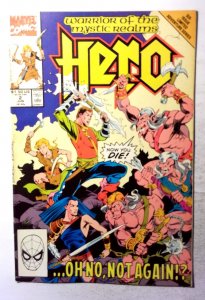 Hero #2 (1990) Marvel Comics 1st Print Comic Book