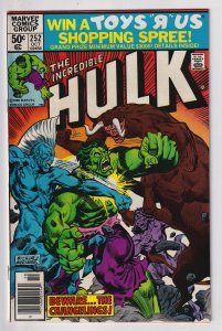 The Incredible Hulk #252 (1980) Hulk