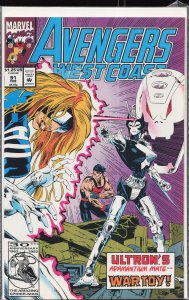 Avengers West Coast #91 (1993) West Coast Avengers / Avengers West Coast [Key...