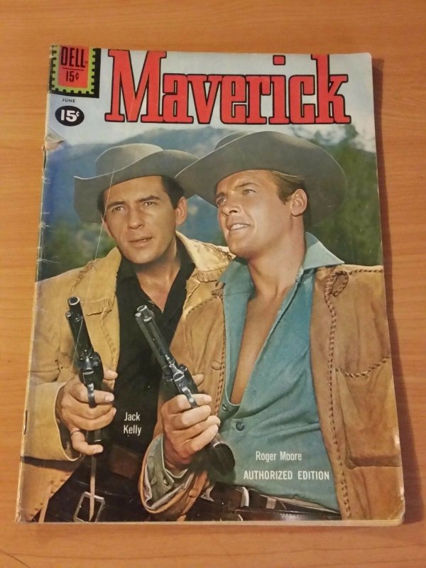 Maverick #15 ~ VERY GOOD VG ~ 1961 DELL COMICS 