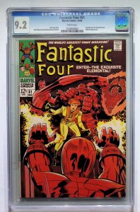 Fantastic Four #81 (1968) CGC 9.2