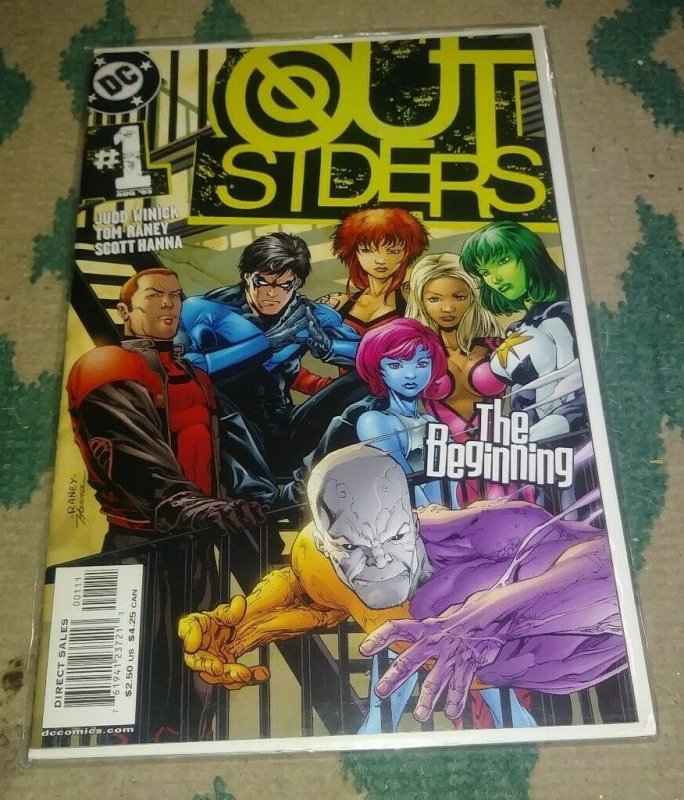 OUTSIDERS LOT # 1 2 3 4 5 6 7 8  8 9 10 11 12 13 14 19-47+  DC 2003   key sabbac 