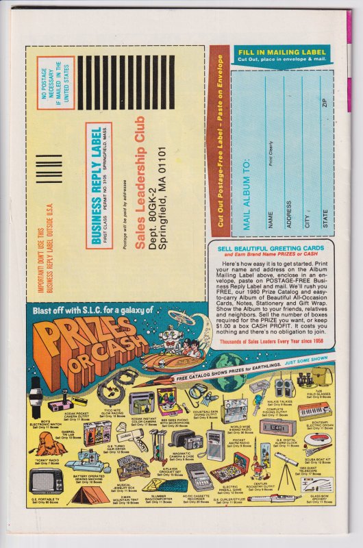 DAISY AND DONALD #43 (Apr 1980) VF- 7.5 white!