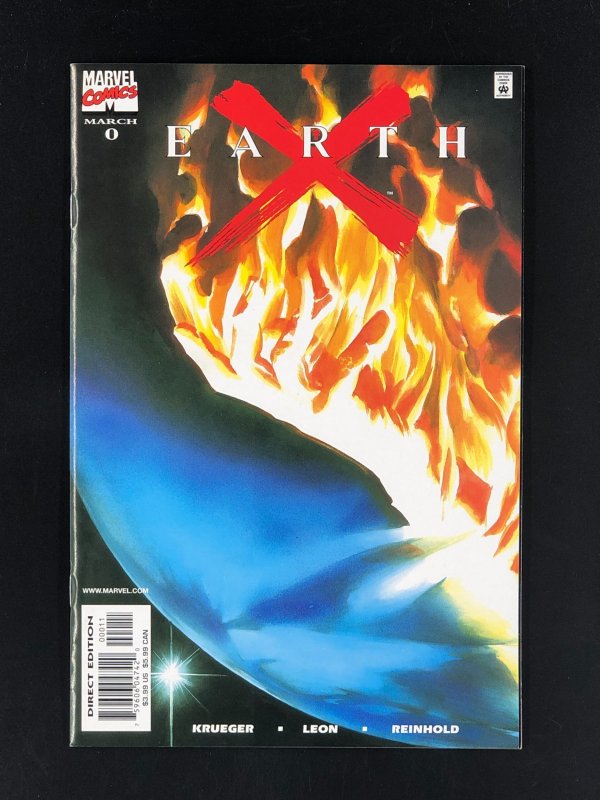 Earth X #0 (1999) VF+ Jim Krueger, Alex Ross, Leon & Reinhold