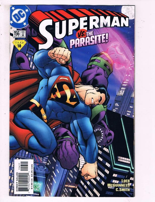 Superman #156 VF DC Vs The Parasite Comic Book Loeb 1999 DE10