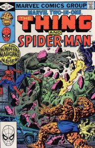 Marvel Two-In-One #90 FN ; Marvel | the Thing Spider-Man