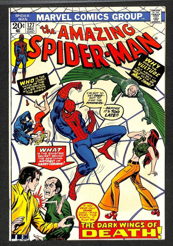 Amazing Spider-Man #127 VF- 7.5 Vulture!! Marvel Comics Spiderman
