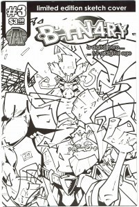B1N4RY #3 Sketch Cover/Limited to 200  AP Comics NM+