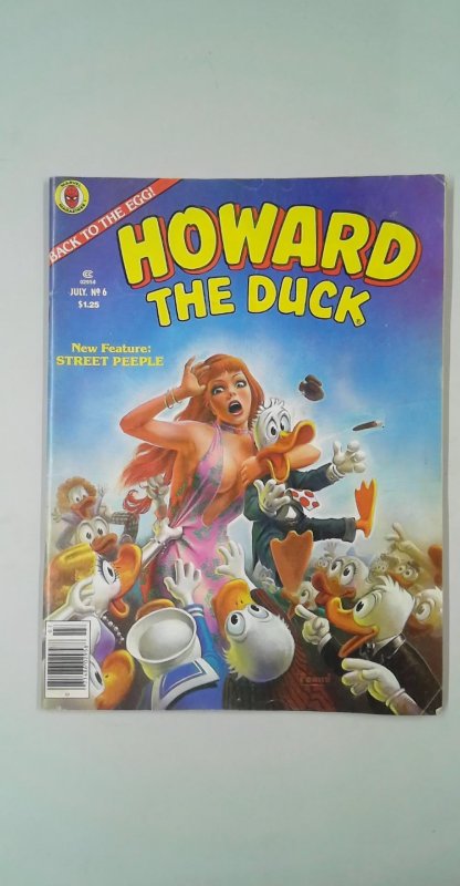 Howard the Duck #6 (1980) MAGAZINE VG