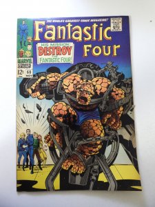 Fantastic Four #68 (1967) VG- Condition moisture stains