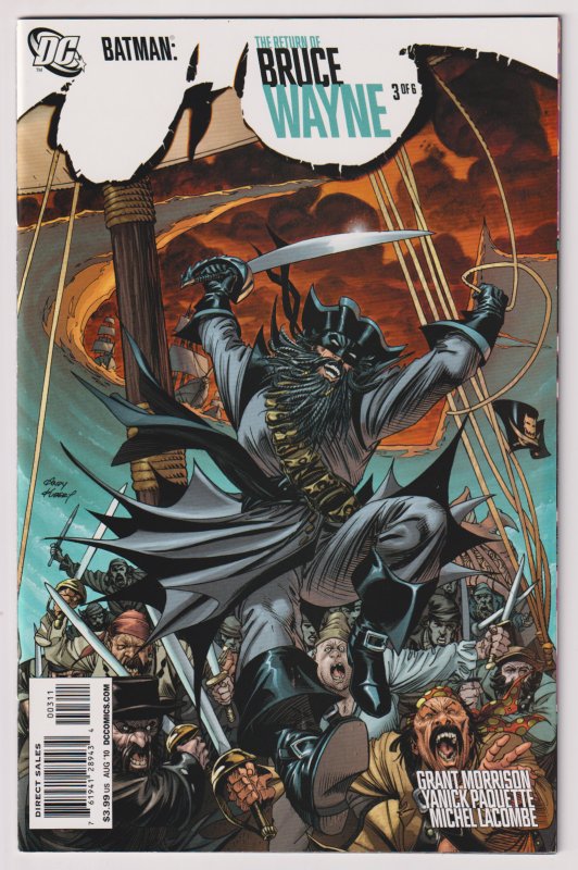 DC Comics! Batman: The Return of Bruce Wayne! Full Set! Issues #1-6 (2010)!