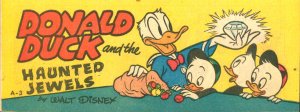 Donald Duck Haunted Jewels Mini Comic #3 Wheaties 1950 VF